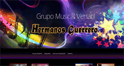 Desktop Screenshot of grupomusicalhermanosguerrero.com